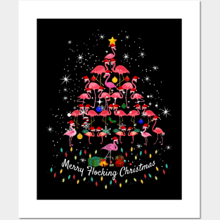 MERRY FLOCKING CHRISTMAS Posters and Art